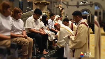 12 Formators of the Word and Sacraments, huhugasan ang mga paa ni Cardinal Advincula - VeritasPH