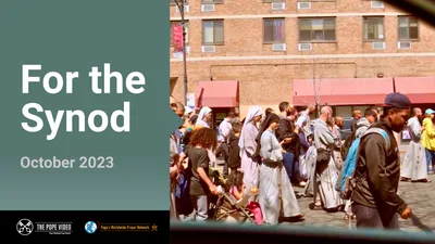 Pope’s October prayer intention: ‘For the Synod’