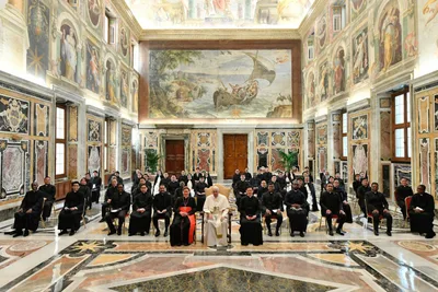 Pope Francis to Pontifical Filipino College students: Welcome God’s opportunities