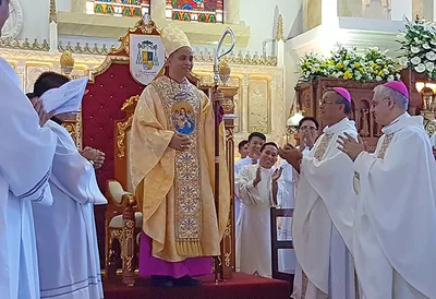 New Palawan bishop welcomed into the ‘fraternity of hypocrites’