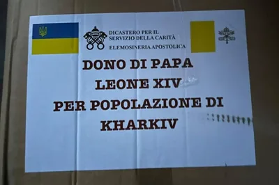 Pope Leo XIV sends food to families in Ukraine’s Kharkiv