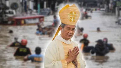 Tulungan ang mga apektado ng bagyong Enteng, panawagan ni Bishop Santos
