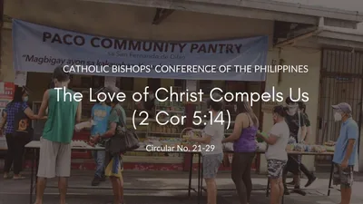 The love of Christ compels us (2 Cor 5:14)