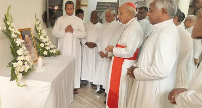 Cardinal Ferrão pays tribute to Pope Francis, launches synodal roadmap in Goa