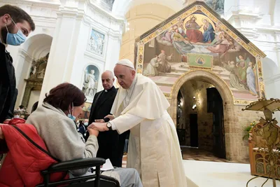 Pope Francis in Assisi: ‘It is time that the poor be given back their voice’
