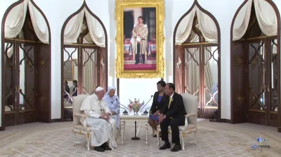 Pope Francis calls for unity among religions to address global challenges