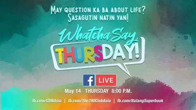 Got Questions about Life? “Whatcha Say, Thursday!” is Here to Help You!