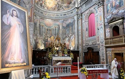 Beware of the virus of ‘selfish indifference’, says pope on Divine Mercy Sunday