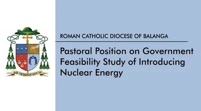 Pastoral position on gov’t feasibility study of introducing nuclear energy
