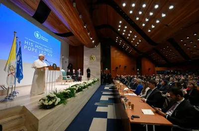 Pope Leo XIV to UN: To combat hunger, focus on humanity