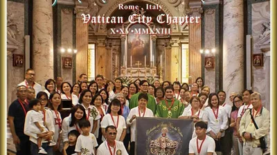 Sto. Niño Basilica’s confraternity establishes Vatican chapter
