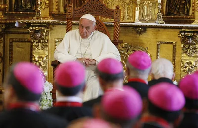 Bishops must protect their people from danger, pope says
