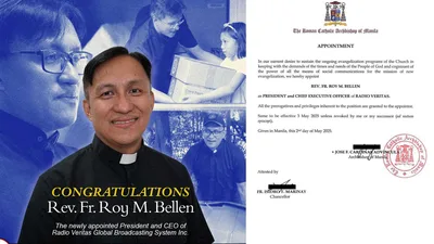 Batang Bicolano Priest, bagong pangulo ng Radyo Veritas