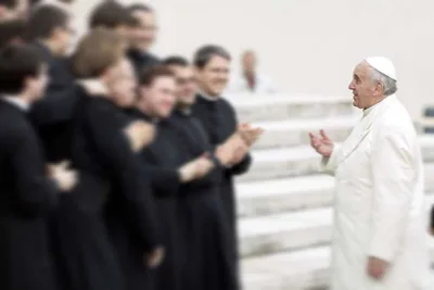 Priesthood isn’t an assignment – it’s a mission, Pope tells seminarians
