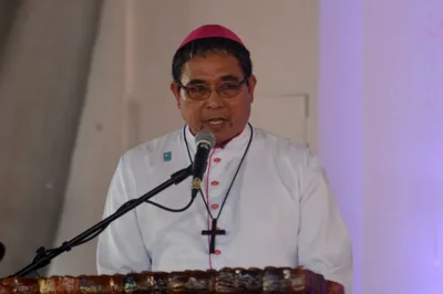 Message of Bishop Crispin Varquez, DD during the turnover ceremony of Balangiga Bells
