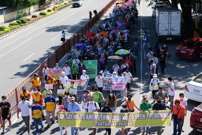 Catholic bishop calls on local government to defend ban on open-pit mining