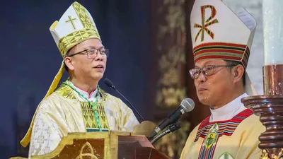Obispo ng Diocese of Daet, nagpaabot ng suporta kay Bayombong Bishop Mangalinao - VeritasPH