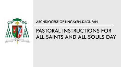 Pastoral Instructions for All Saints and All Souls Day