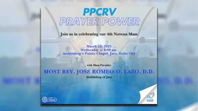 PPCRV prayer power mass, pangungunahan ni Archbishop Lazo