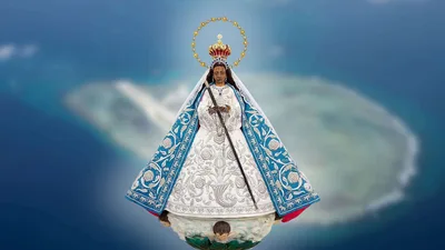 2 imahen ng Our Lady of Peace and Good Voyage, dadalhin ng Philippine Coastguard sa WPS