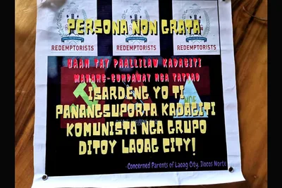 Redemptorists deplore red-tagging of Laoag mission community