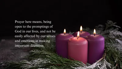 The call to rely on God’s goodness and love for us