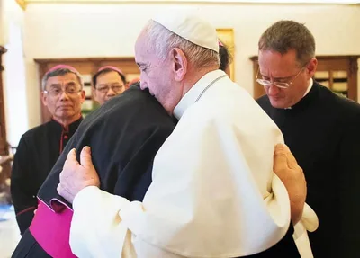 Have ‘courage’, Pope tells ‘killing field’ bishop