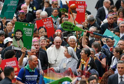 Pope says there is no quick fix for priest shortage in Amazon region