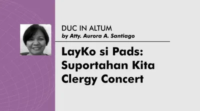 LayKo si Pads: Suportahan Kita Clergy Concert