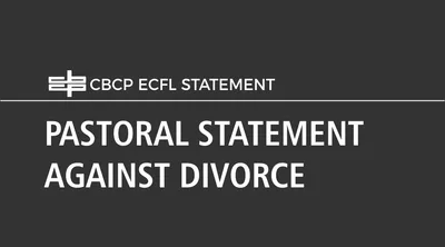 PASTORAL STATEMENT AGAINST DIVORCE
