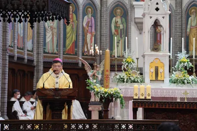 Easter message calls South Koreans to unite in hope amid political unrest