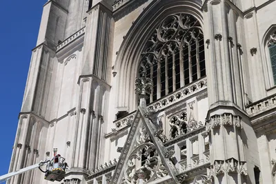 Nantes cathedral fire: Altar server charged with arson