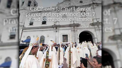 National Cry for Mercy and Repentance, itinakda ng CBCP sa October 7 - VeritasPH