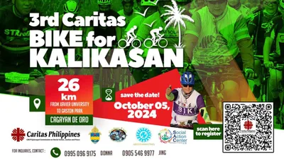 To renew and restore creation, mensahe ng Caritas Bike for Kalikasan