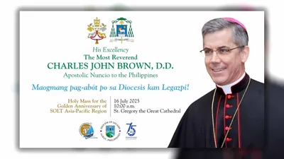 Pagdiriwang ng ika-50 taong pagmimisyon ng SOLT, pangungunahan ni Archbishop Brown - VeritasPH