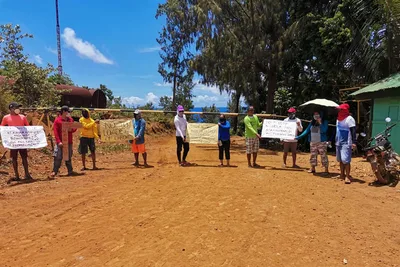 Homonhon controversy sparks calls for mine closure