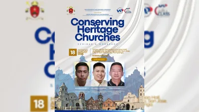 “Seminar at workshop sa pagpapanatili ng makasaysayang simbahan, isasagawa sa Pampanga” - VeritasPH