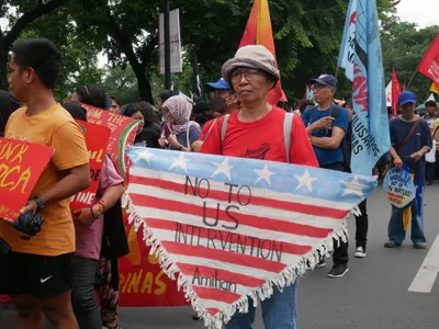 Women’s group urges end to foreign military presence on Independence Day