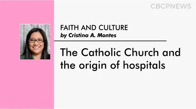 The Catholic Church and the origin of hospitals