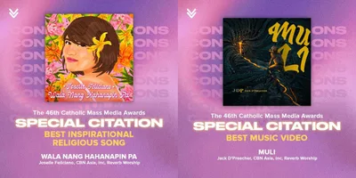 Reverb Worship Songs Take the Spotlight at 46th Catholic Mass Media Awards - CBN Asia | Proclaiming Christ and Transforming Lives through Media, Prayer Counseling, Humanitarian, and Missionary Training