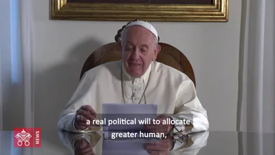 Pope Francis sends video message to UN Climate Action Summit