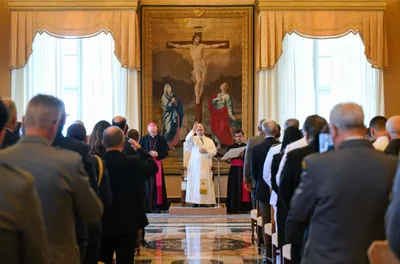 Pope Leo XIV tells soldiers: It is noble to defend the sovereignty of your homeland