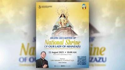 Cardinal Tagle, pangungunahan ang pagpapahayag ng Our Lady of Aranzazu Parish na National Shrine - VeritasPH