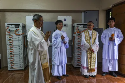 Philippine Catholic diocese accelerates solar shift as costly diesel power drives renewable energy push