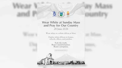 Bishop Baylon, nanawagan sa mananampalataya na magsuot ng puting laso sa June 28 - VeritasPH
