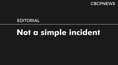 Not a simple incident