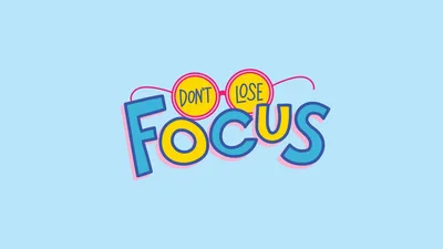 Let’s have proper focus in life