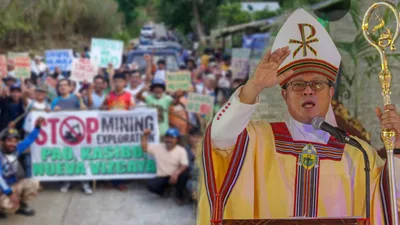 Bishop Mangalinao, naninindigan laban sa mining exploration sa Nueva Vizcaya - VeritasPH