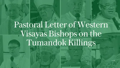 Pastoral letter of Western Visayas bishops on the Tumandok killings