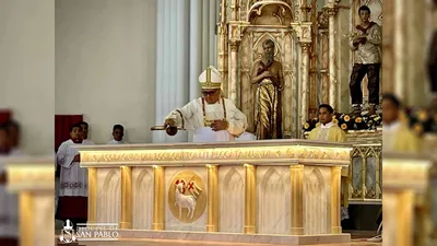 Bishop Vergara, pinangunahan ang pagtatalaga sa San Lorenzo Ruiz Parish Church sa Laguna